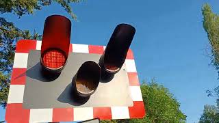 Keswick level crossing Norfolk Double pass 2624 [upl. by Notnilk445]