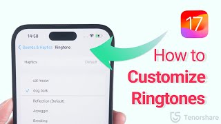 iOS 17 New Ringtones and Notification Sounds How to Customize Ringtones on iPhone [upl. by Victoria190]