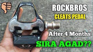 ROCKBROS Cleats Pedal Review After 4 Months  SIRA NA AGAD [upl. by Hake]