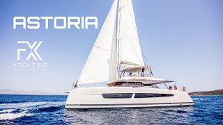 ASTORIA FountainePajot Samana 59 ⛵ Crewed Sailing Catamaran yachtcharter fxyachting Greece [upl. by Connett726]