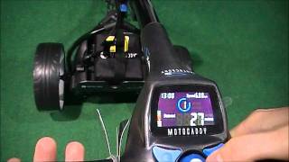 MotoCaddy S3 Electric Golf Trolleywmv [upl. by Ardnic]