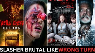 Top 7 Best Brutal Slasher Movies Like Wrong Turn  Hollywood Bloody R Rated Slasher Movies  Part5 [upl. by Natty]