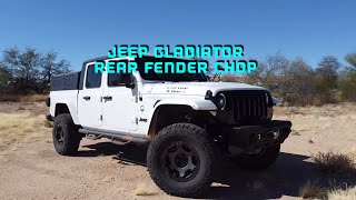 Jeep Gladiator Rear Fender Chop [upl. by Denis]