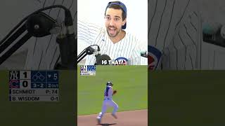 Cubs Fan Reacts to Yankees Game [upl. by Renruojos]