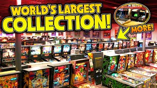 The Biggest Pinball amp Arcade Collection on the Planet [upl. by Notak]