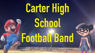 Carter High School Football Band [upl. by Anastice468]