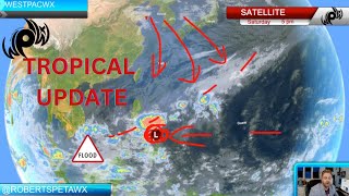 Flooding rains in south Luzon and Malaysia as the shearline continues to dominate Westpacwx update [upl. by Anirac344]