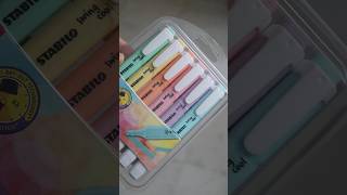 Stabilo swing cool pastel highlighters set of 6  Bullet journal week planner 23 [upl. by Sheffy]