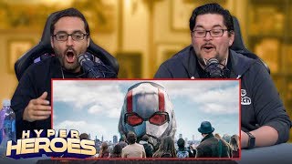 Marvel Studios AntMan and the Wasp  Official Trailer Reaction [upl. by Hawkins]