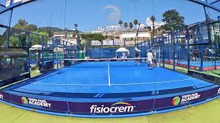 Padel Open Sanremo 10k  Vasquez Montiel vs Terzo Rizza Ottavi parte2 [upl. by Vadim816]