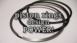 All about piston rings Blowby Sealing and Power [upl. by Ardnuhsor310]