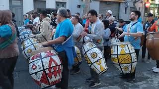 Salida del Candombe Cuareim 1080 en Barrio Sur  Montevideo [upl. by Liggett982]