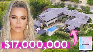 Khloe Kardashian  House Tour 2024  37 Million Hidden Hills Mansion and New Renovations [upl. by Channing404]