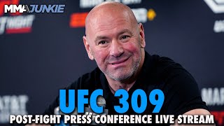 UFC 309 PostFight Press Conference Live Stream from New York [upl. by Haroppiz]