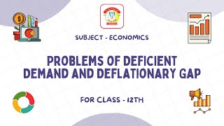 Problems of Deficient Demand and Deflationary Gap  Class 12 Economics  The Doon Grammar School [upl. by Eissen356]