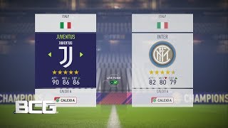 Fifa 18 Calcio A Ratings amp Kits [upl. by Bryner]