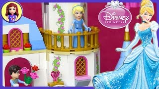 Cinderellas Romantic Castle LEGO Disney Build Review Play  Kids Toys [upl. by Farron]