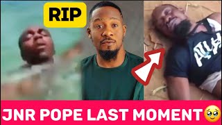 Actor JNRPOPE IS DEAD Eye Witness Shares Video Of Him Drowning In River Niger Anambra jnrpope [upl. by Hsilgne41]