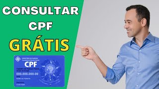 Como Consultar o CPF na SERASA Grátis Pela Internet  Dívidas em atraso [upl. by Ekusoyr]