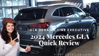 New Mercedes GLA Review 2024 [upl. by Oretna]