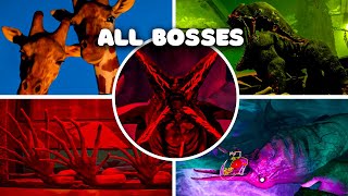 Zoochosis  All Jumpscares amp Scary Moments  All Bosses Death [upl. by Amandi634]