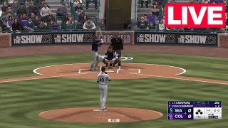 🔴LIVE NOW Seattle Mariners vs Colorado Rockies  Spring Training Mar 1 2024  MLB 24 EN VIVO [upl. by Harwell]