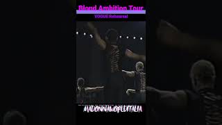 Vogue Rehearsal Video Mashup Blond Ambition Tour Madonna Pt2 vogue rehearsal blondambitiontour [upl. by Sallad]