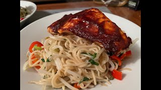 CeeJaey cooks Miso Salmon [upl. by Dickinson]