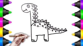 Giraffe  How to Draw a Giraffe Step by Step for Kids  H to Giraffe Drawing [upl. by Aubyn]