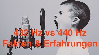 432 Hz vs 440 Hz  Fakten amp Erfahrungen [upl. by Airotciv]