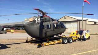 Custom Helicopter Trailers By Clegg Industries Inc [upl. by Nodnerb]