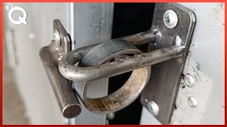 Genius DIY Door Latch Ideas and Homemade Security Locks  hungchevlog [upl. by Enuahs]