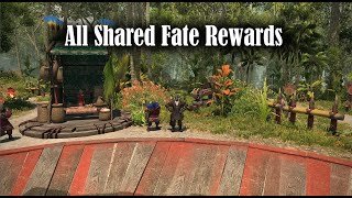 FFXIV All Shared Fate Rewards All Zones [upl. by Aramois45]