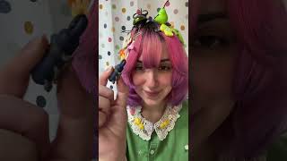 beetle clips trinkets diy diyprojects hair hairclip hairaccessories harajuku hairtutorial [upl. by Hamo658]