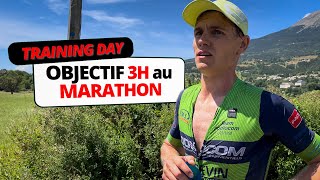 Training Day  SUB3 sur MARATHON dun IRONMAN cest possible [upl. by Adnamas]