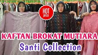 Brukat India Model Kaftan Mutiara Santi collection YouTube Screenshot 2024 modestwear [upl. by Iphlgenia]