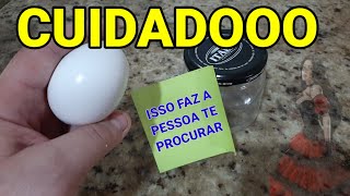 🟢 PERIGOSA Simpatia para ELE ou ELA me PROCURAR APAIXONADO e FICAR LOUCO por MIM [upl. by Raab]