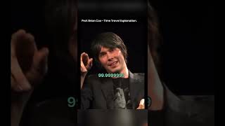 Prof Brian Cox  Time Travel Explanation shorts [upl. by Wilmer49]