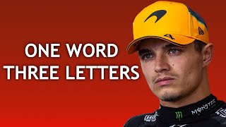 How Lando Norris Went From The Most Liked F1 Driver To The Least Liked F1 Driver [upl. by Dietrich]