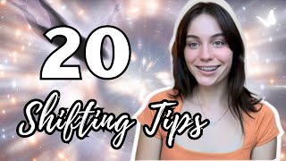 20 SHIFTING TIPS  Answering YOUR Shifting Questions ☆ [upl. by Azral]