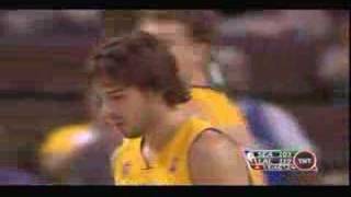 Sasha Vujacic AND1 over Kevin Durant [upl. by Surovy482]