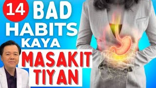 14 Bad Habits kaya Masakit ang Tiyan  By Doc Willie Ong Internist and Cardiologist [upl. by Ariat]