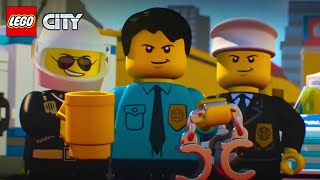 LEGO City Police Mini Movies Compilation Episode 1 to 6  LEGO Animation Cartoons [upl. by Hairahs]