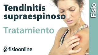 Tendinitis del supraespinoso  Tratamiento con ejercicios automasajes y estiramientos [upl. by Argyres]