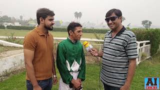 Jockey M Hanif Win by Luckvir  Ai news Tahir Saleem [upl. by Llorre]