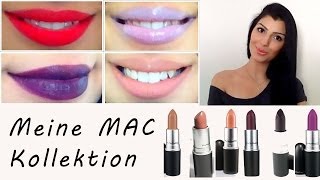 Meine MAC LippenstifteSammlung [upl. by Adniles159]