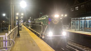 New York Atlantic Railway RS81 at Farmingdale 10112024 [upl. by Ardeha222]