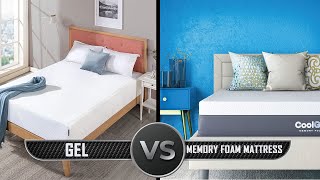 Gel vs Memory Foam Mattress [upl. by Dnanidref]