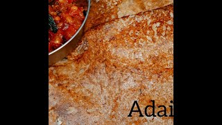 அடை தோசை  Adai dosa  Recipe in Tamil  healthy For beginners [upl. by Swagerty]