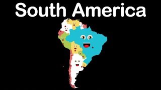 South America GeographySouth American Countries [upl. by Sibley]